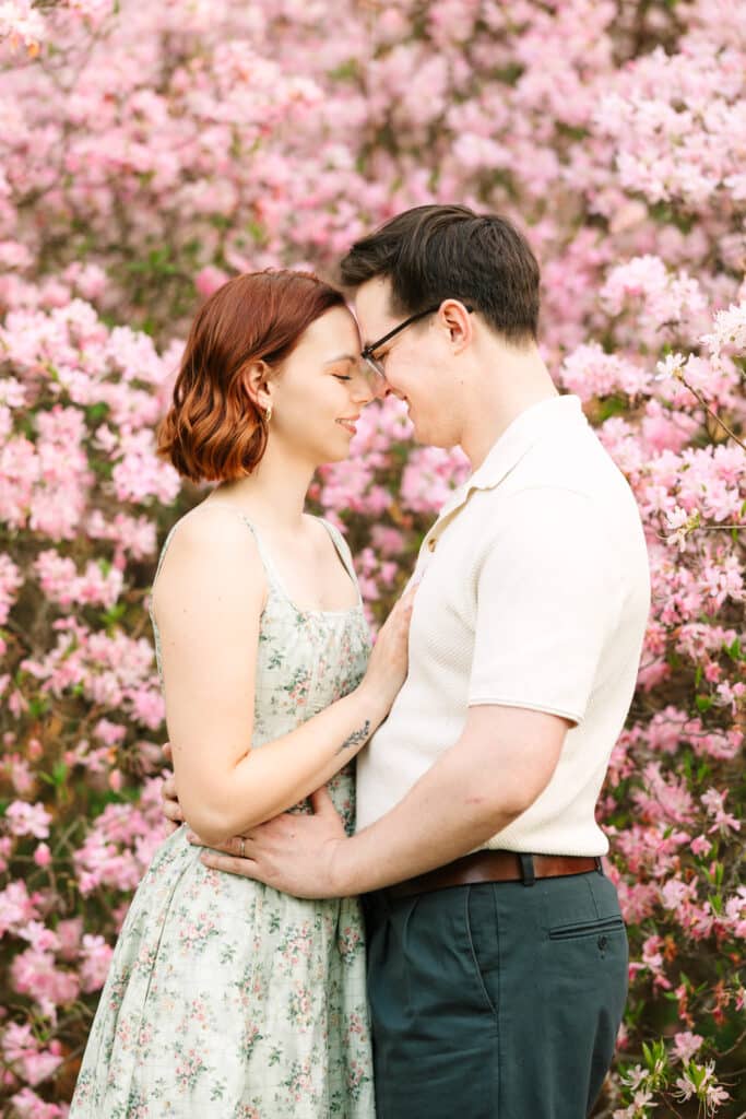 Arnold Arboretum Engagement Photo