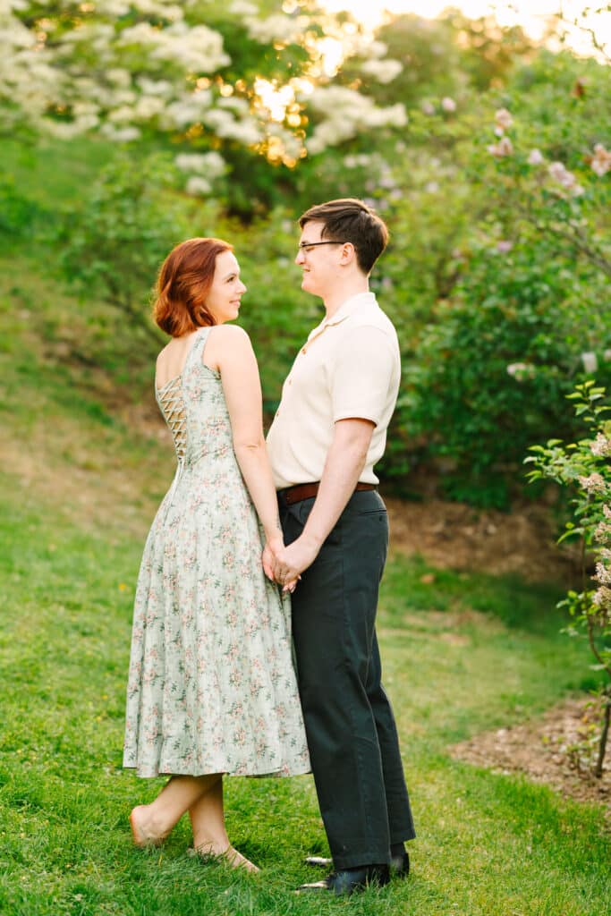 Arnold Arboretum Engagement Spring