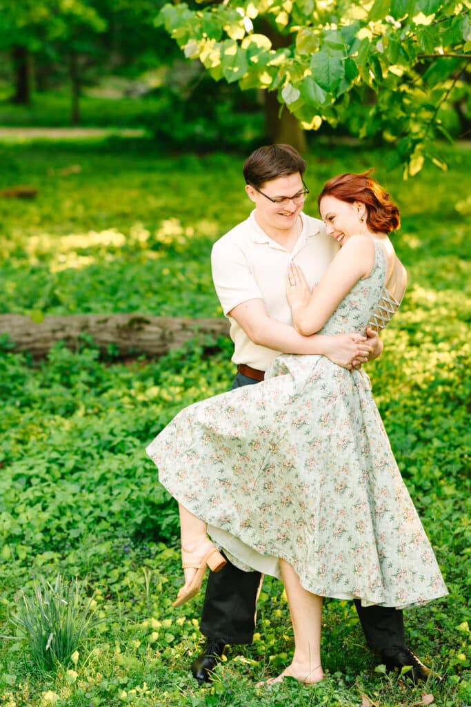 Boston Spring Engagement Session