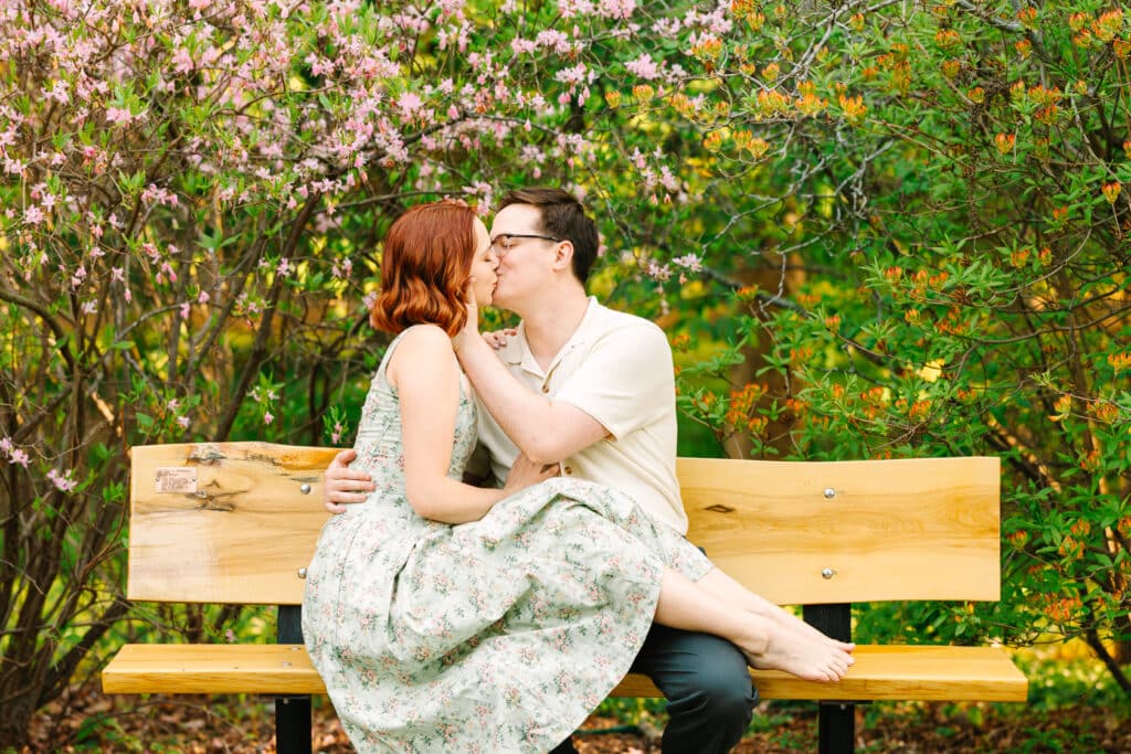 Spring Flowers Engagement Session
