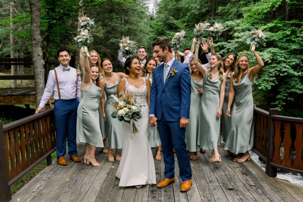 mohawk falls wedding party