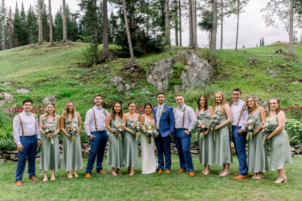 mohawk falls wedding party
