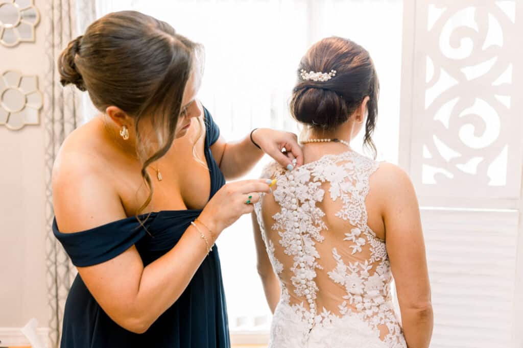 bass rocks wedding dress