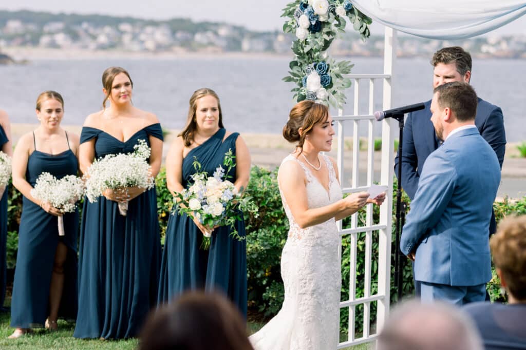 bass rocks wedding her vows