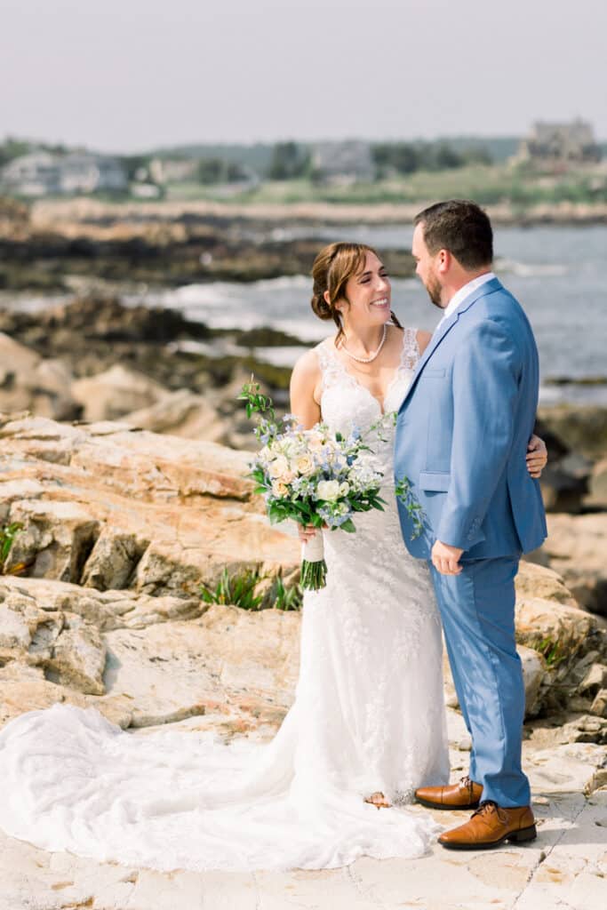 bass rocks wedding portraits