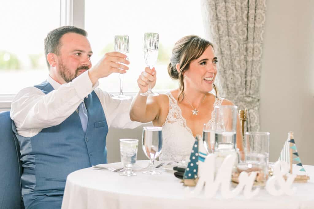 bass rocks wedding toasts