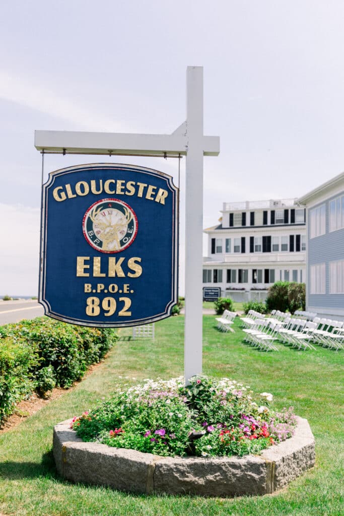 gloucester elks sign