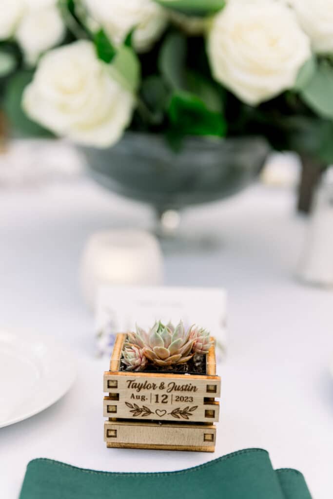 Botanic Garden Wedding Favors
