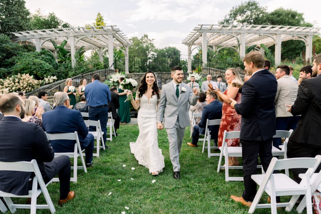 New England Botanic Garden Just Married