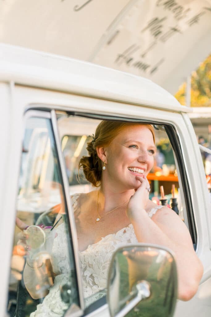 Sunset Summer Bridal Portrait