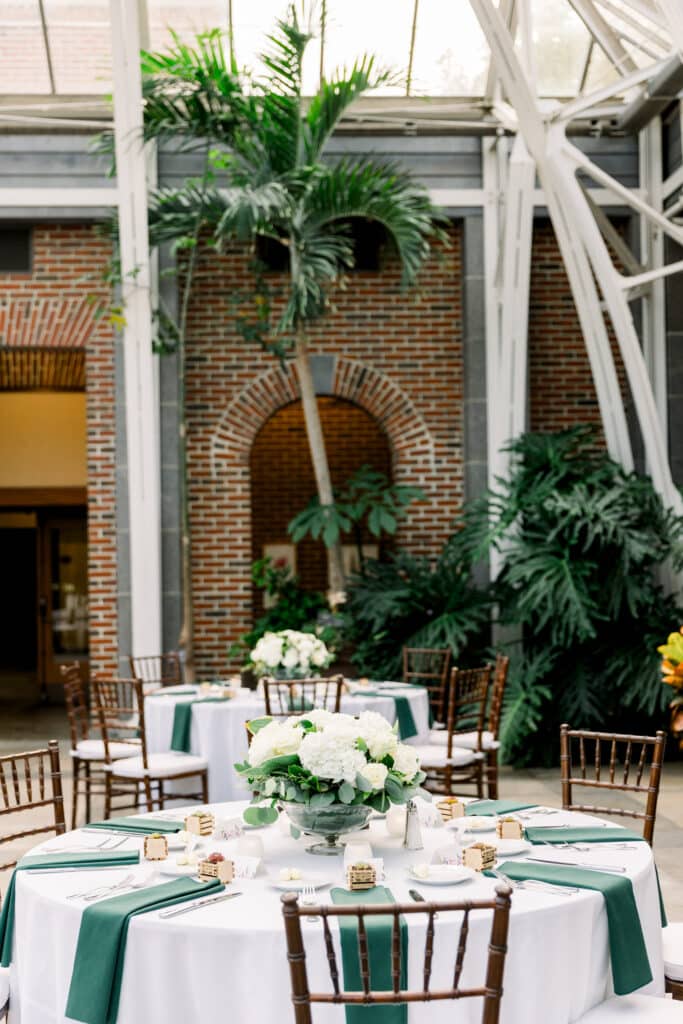 Tower Hill Botanic Garden Wedding Decor