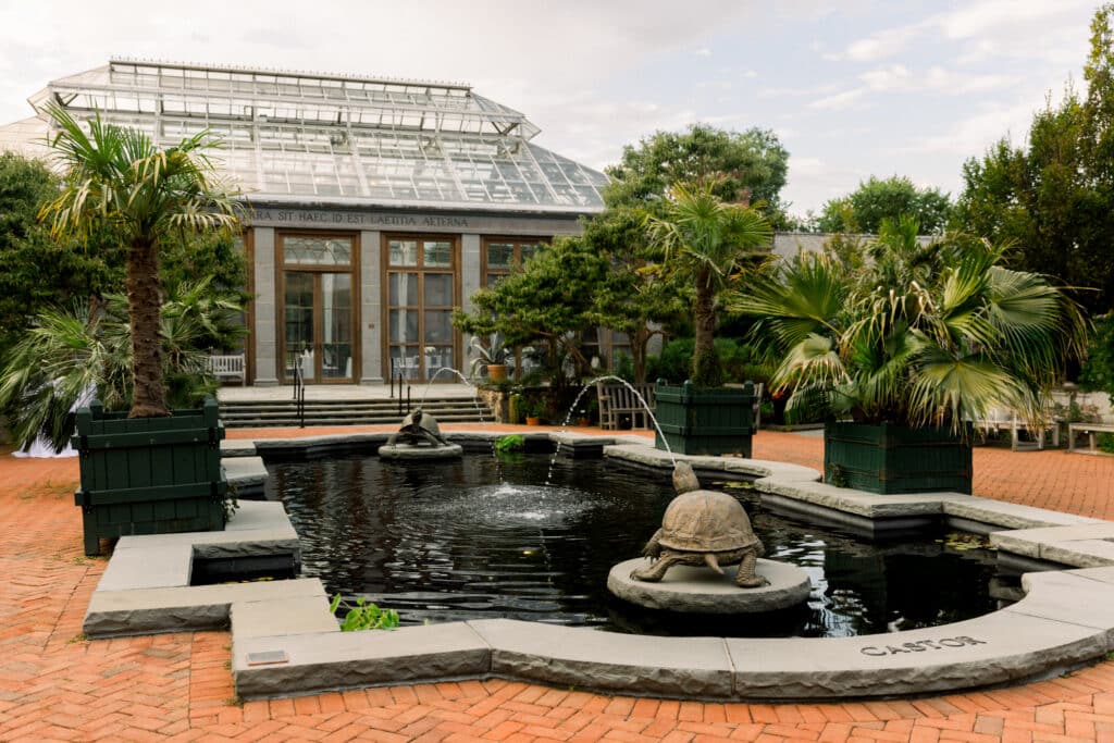 Tower Hill Wedding Winter Garden