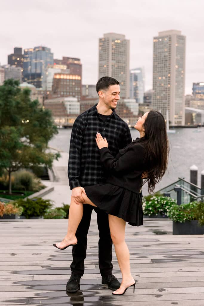 Surprise Proposal Boston Seaport