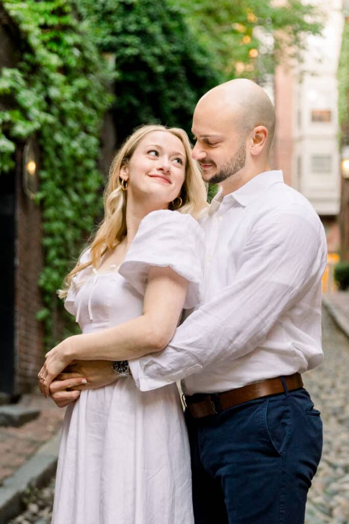 Acorn Street Engagement Photos