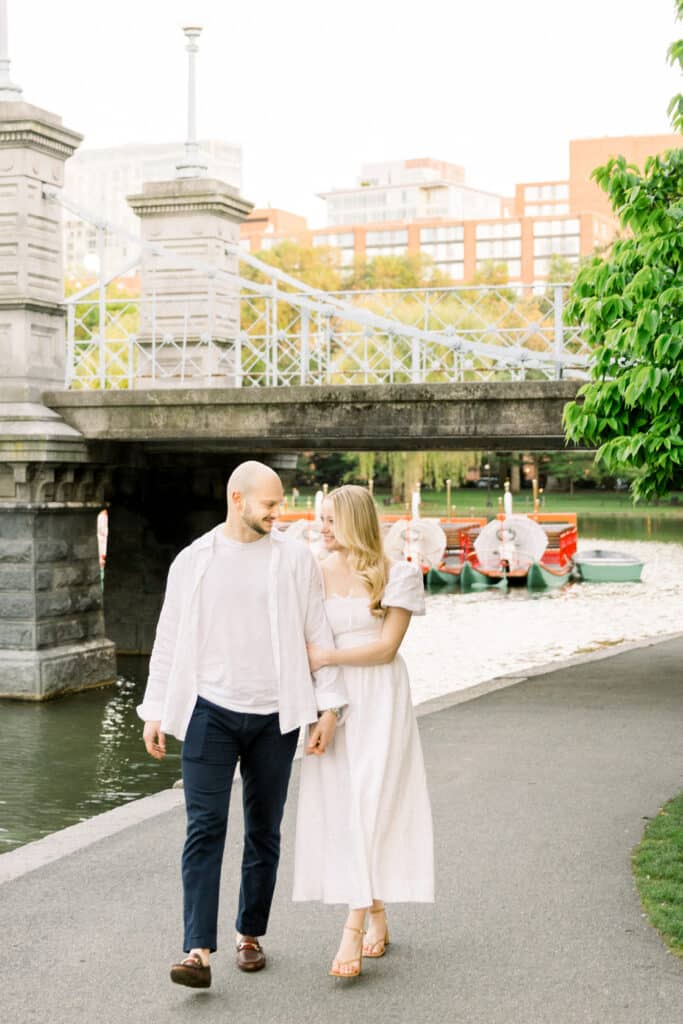 Boston Public Garden Engagement