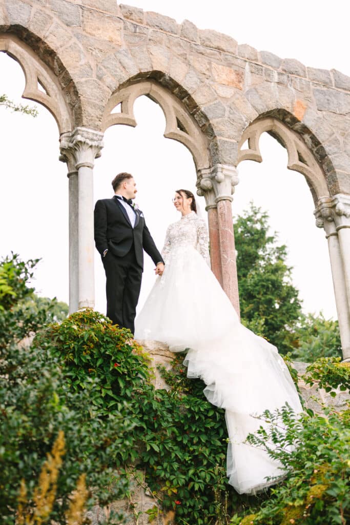 Hammond Castle Bride and Groom