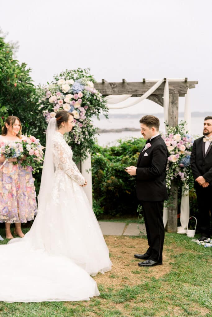 Hammond Castle Grooms Vows