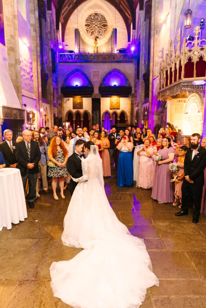 Hammond Castle Wedding Reception