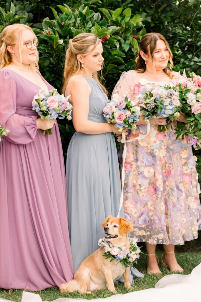 Pastel Bridesmaids
