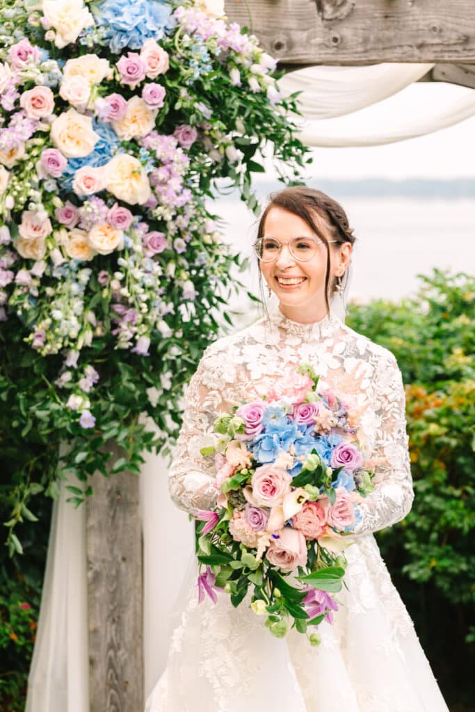 Pastel Hammond Castle Wedding