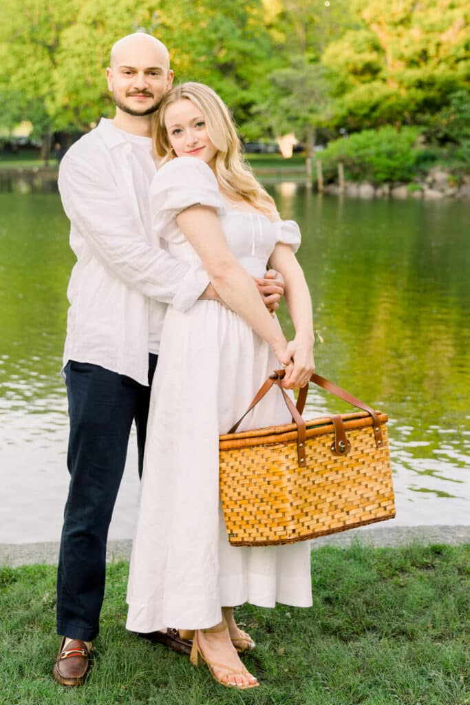 Picnic Basket Engagement Photos