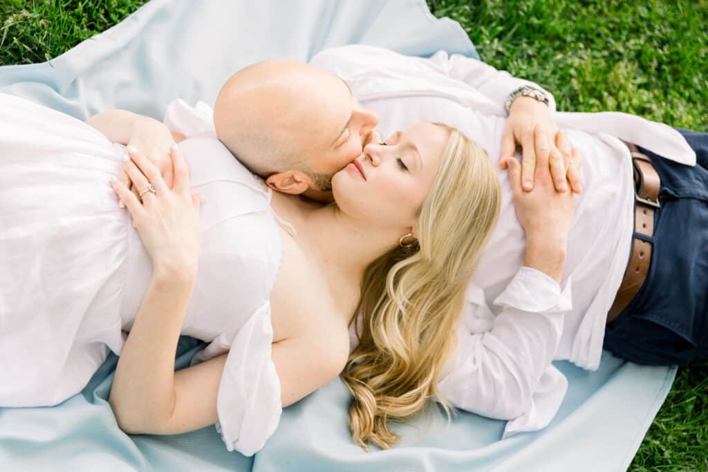 Picnic Engagement Photos Boston