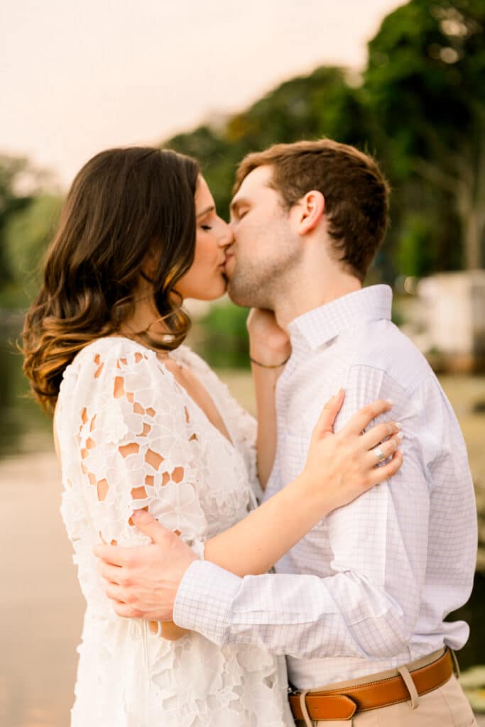 Boston Esplanade Engagement Photo