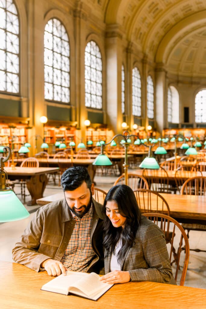 Bates Hall Engagement Session