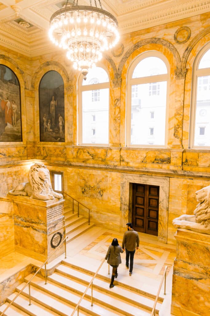 Boston Library Staircase