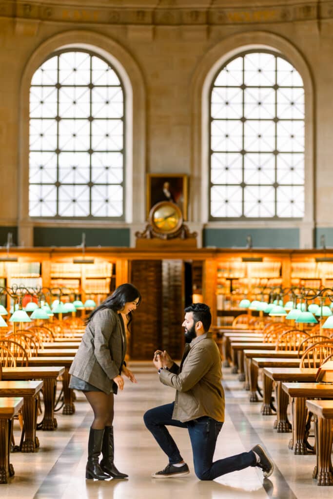 Boston Library Surprise Proposal