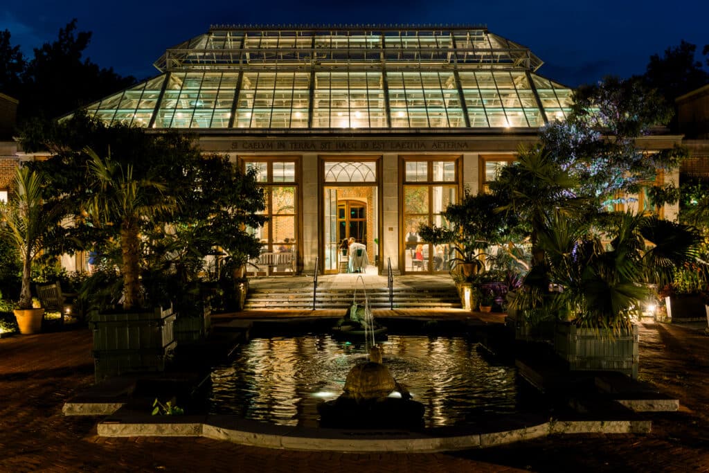 Botanical Garden Wedding Venue