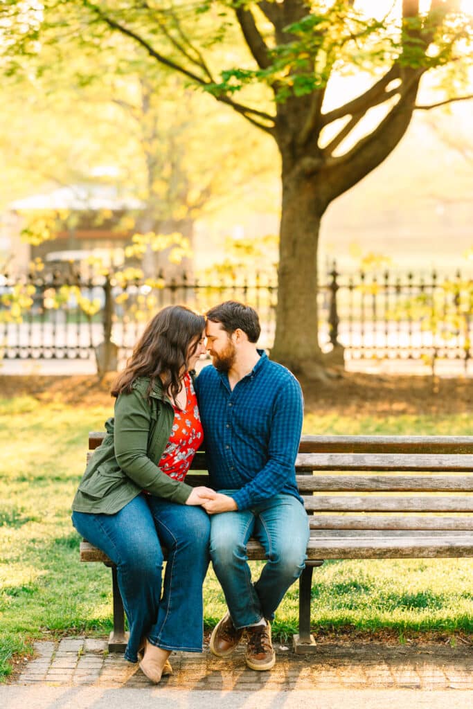 Golden Hour Boston Engagement Session