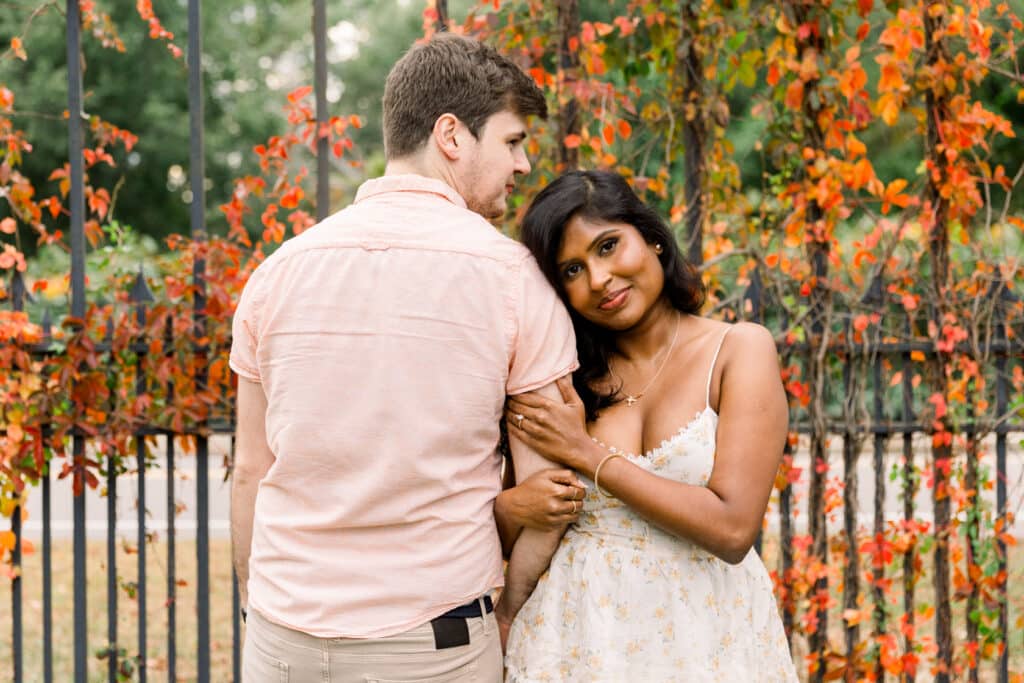 Larz Anderson Park Fall Engagement Photos