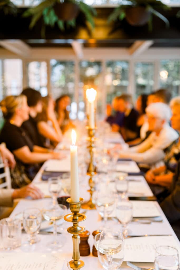 Restaurant Wedding Reception