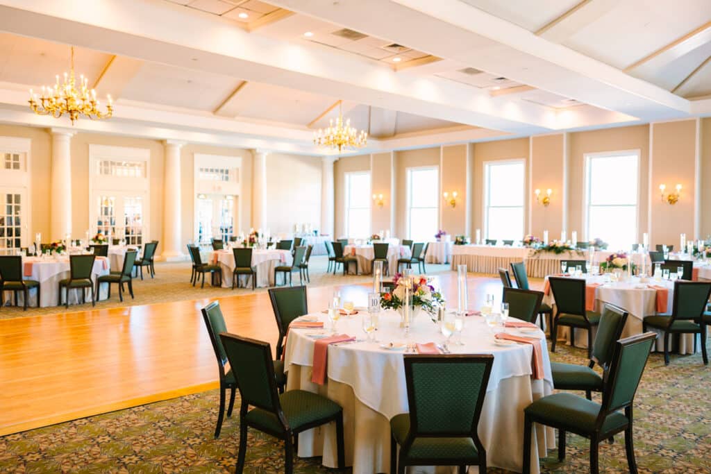 Charter Oak Wedding Reception