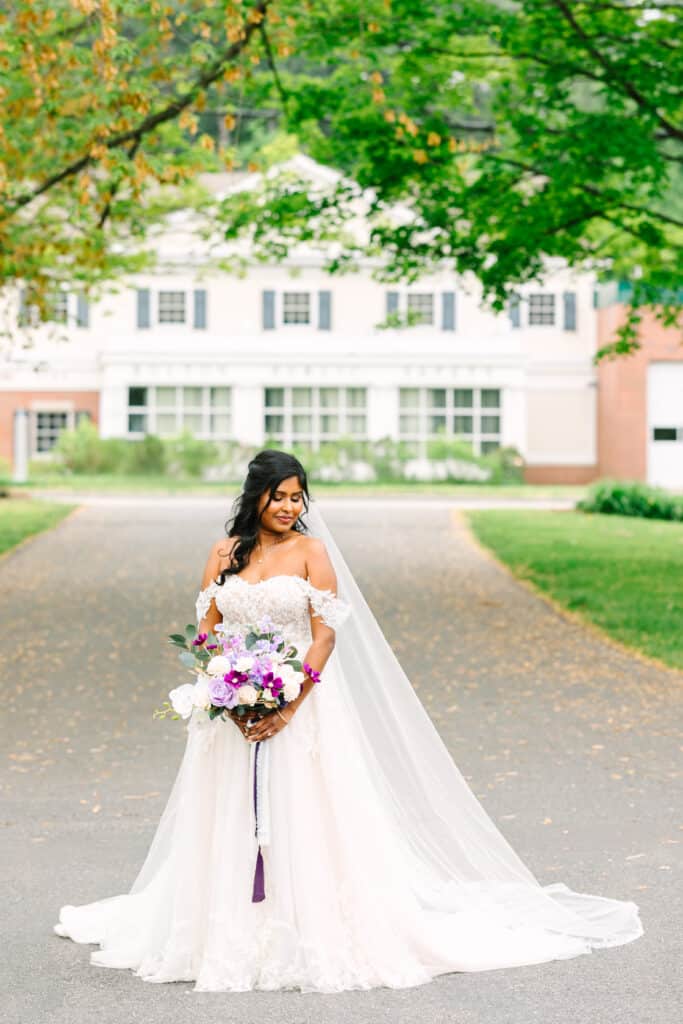 Trinity Congregational Church Bridal Portrait