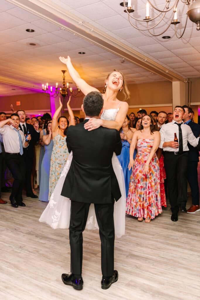 Pleasant Valley Wedding Reception Dancing