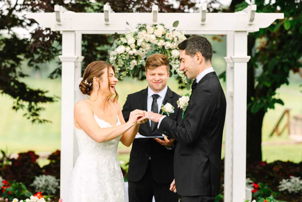 Pleasant Valley Wedding Ring Exchange