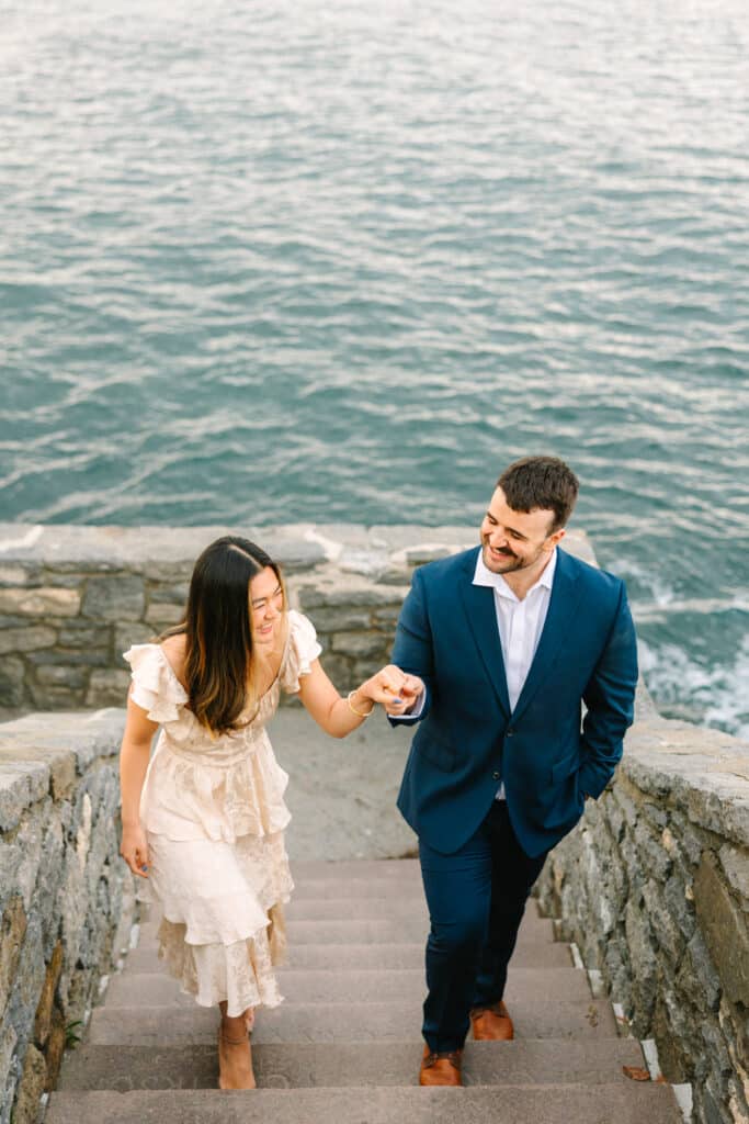 Steps Newport Engagement