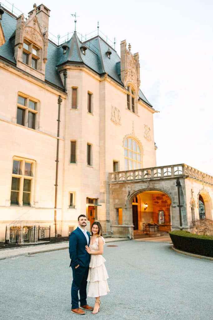 Newport Mansion Engagement
