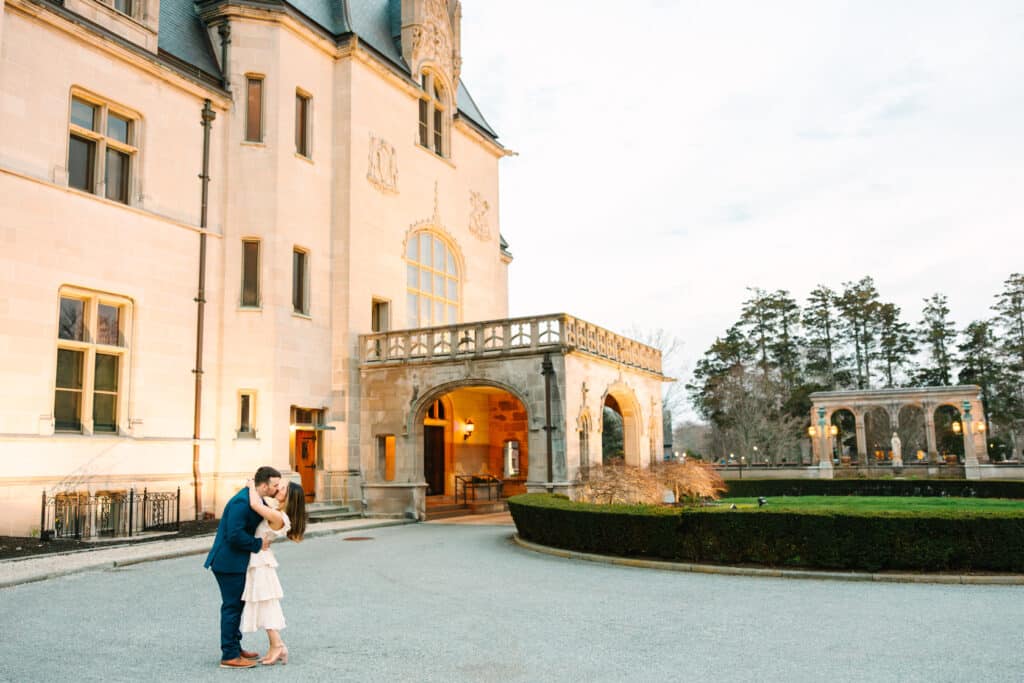 Newport Mansion Engagement Session