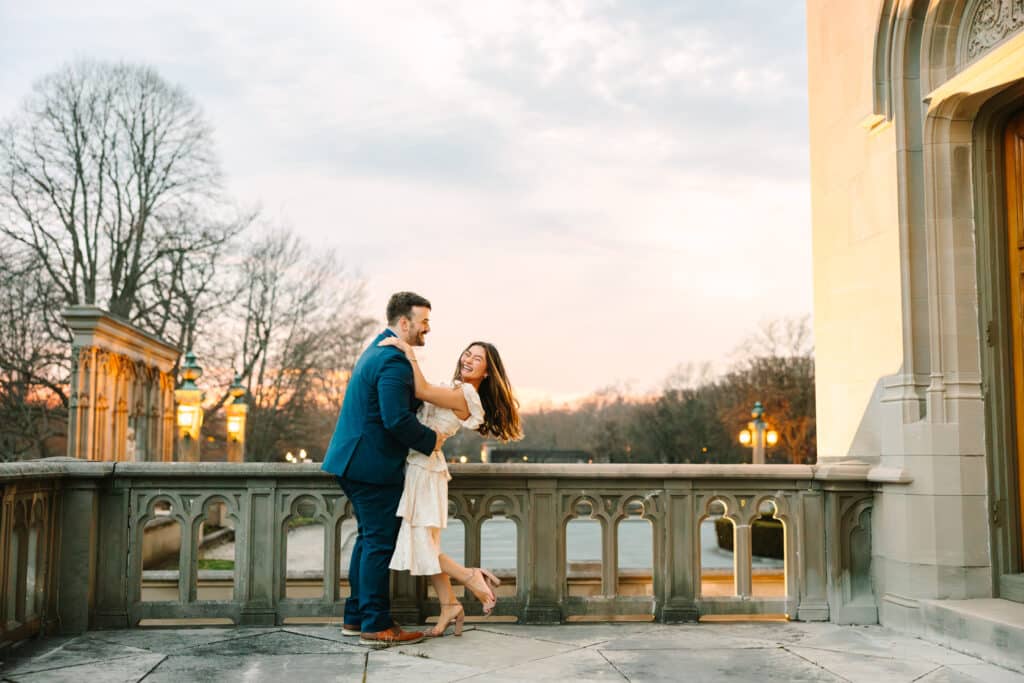 Ochre Court Engagement Photo