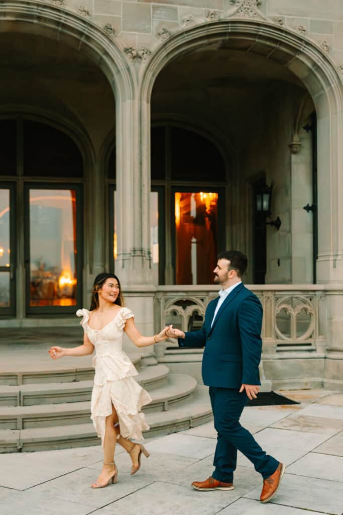 Ochre Court Newport Engagement Session