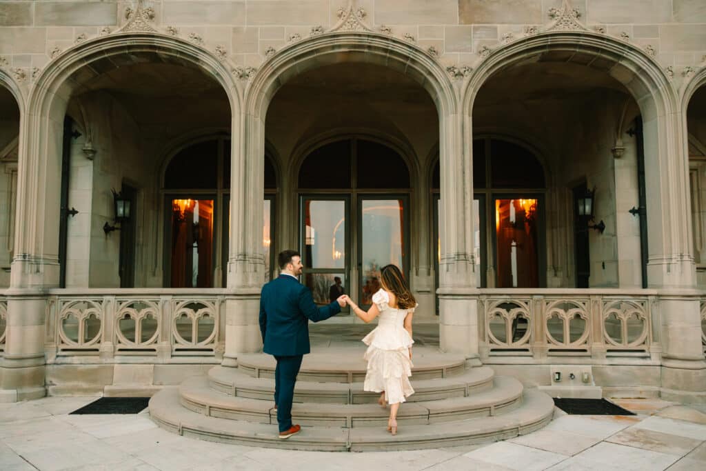 Ochre Court Sunset Engagement
