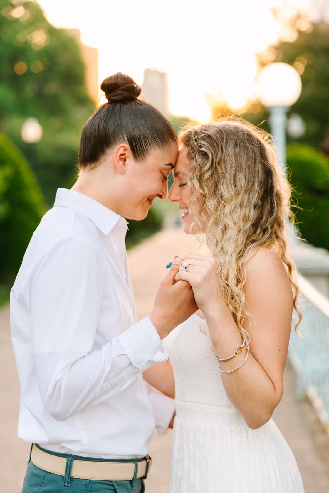 Sunrise Boston Garden Engagement
