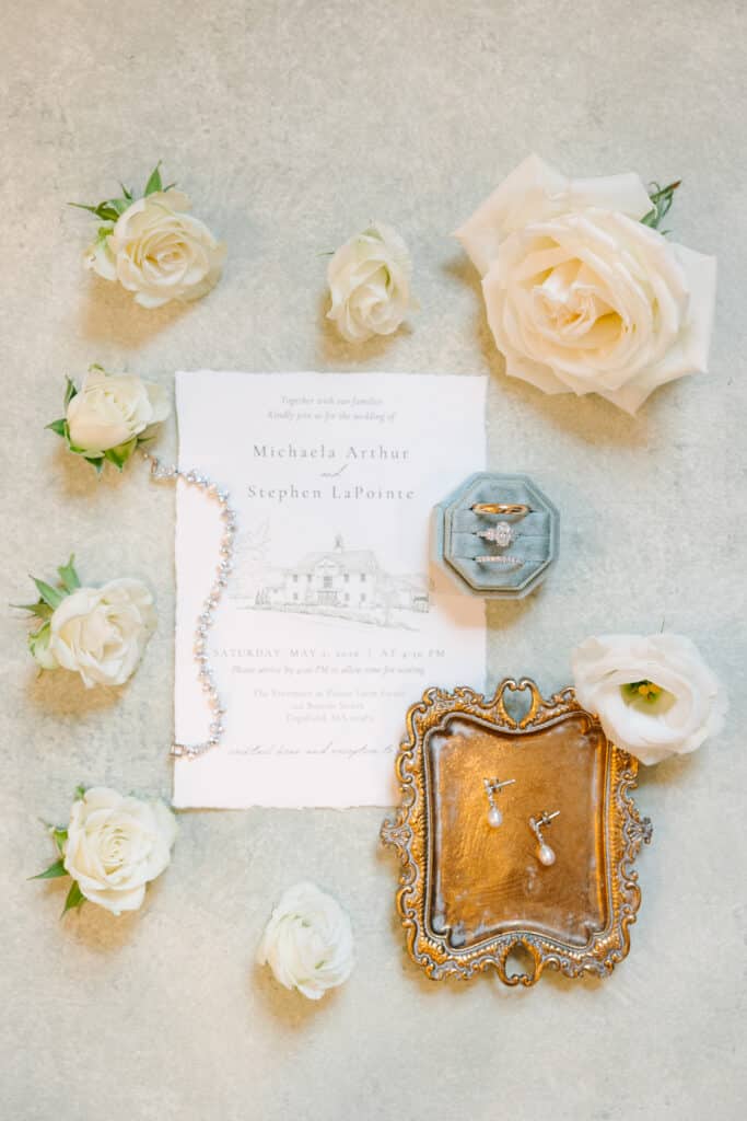 Boston Photographer Wedding Flatlay Tips