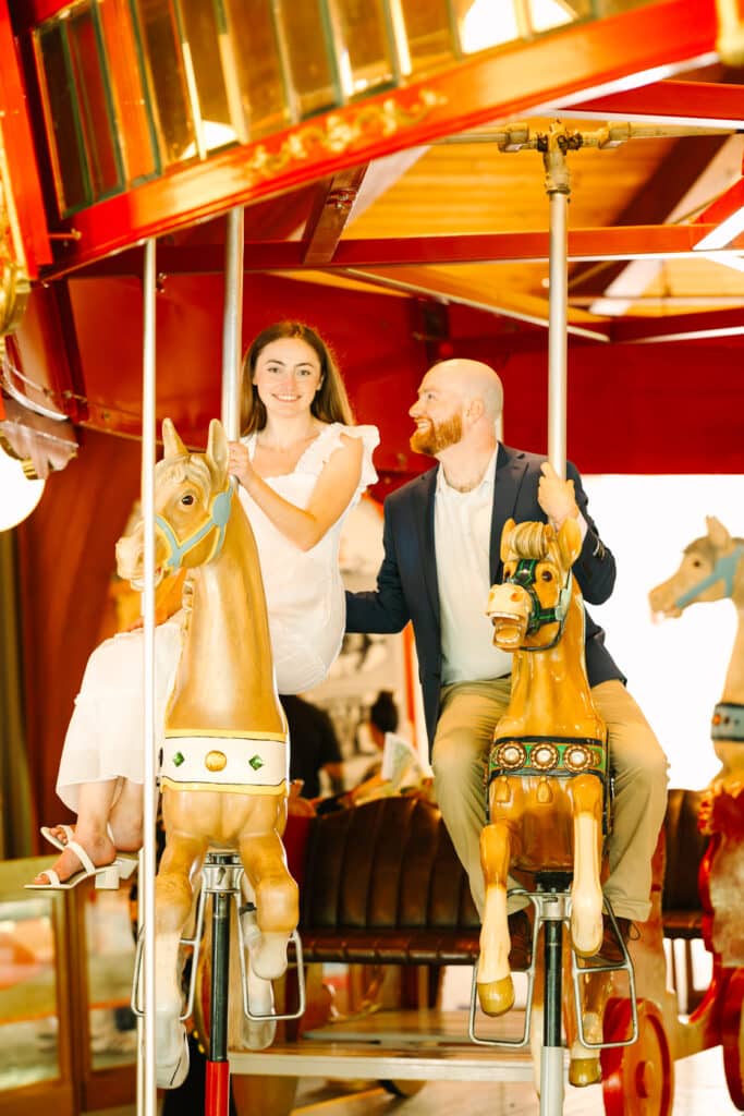Carousel Engagement Photo