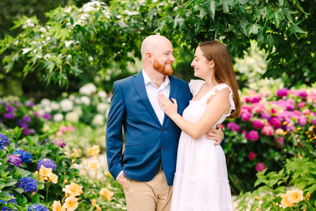Hydrangea Festival Engagement Session