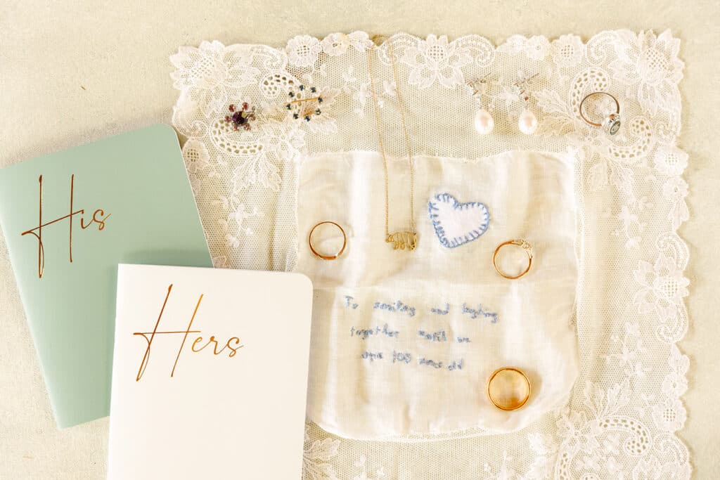 Summer Camp Wedding Flatlay