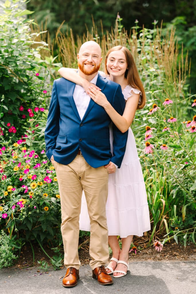 Summer Garden Engagement